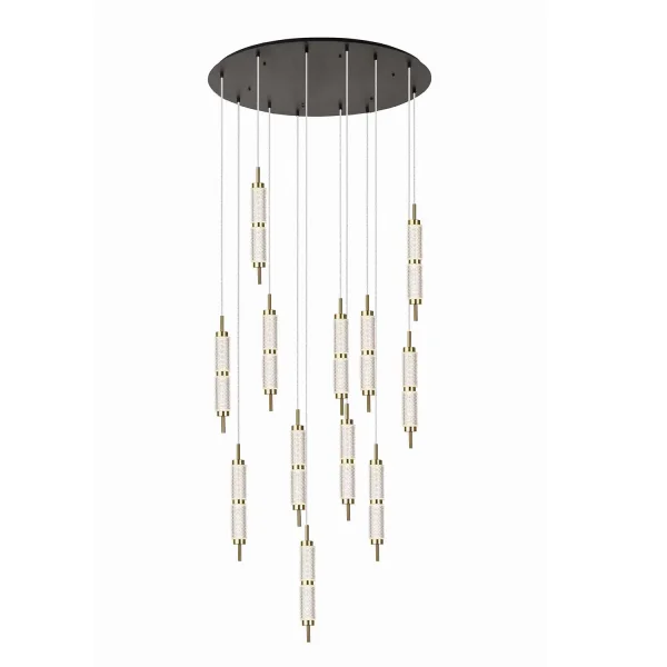LAMPE DE PLAFOND LED 12 LUMIÈRES 96W RÉGLABLE VIOLETA