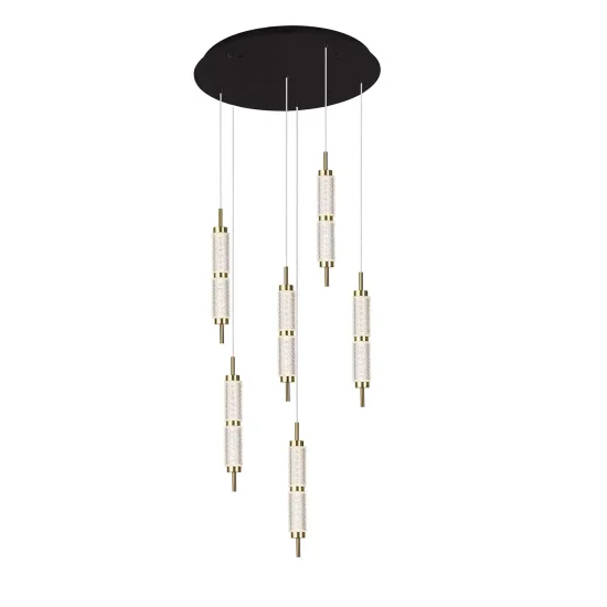 LAMPE DE PLAFOND LED 6 LUMIÈRES 48W RÉGLABLE VIOLETA 2