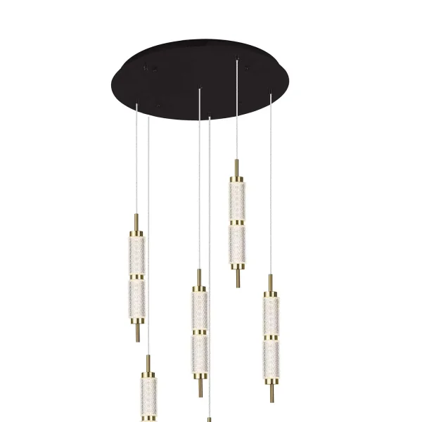 LAMPE DE PLAFOND LED 6 LUMIÈRES 48W RÉGLABLE VIOLETA