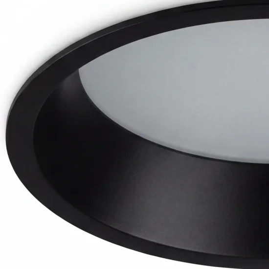 DOWNLIGHT LED SMD 18W 3000K 1600LM NOIR 2