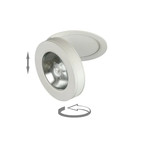 SPOT ENCASTRABLE ORIENTABLE 10W 3000K BLANC