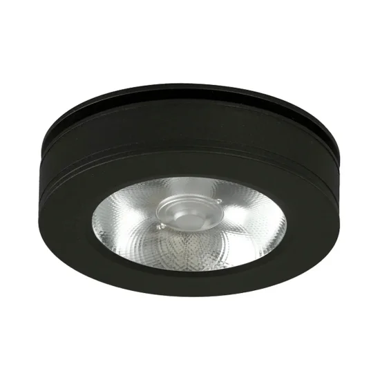 SPOT ENCASTRABLE BASCULANT 10W 3000K NOIR