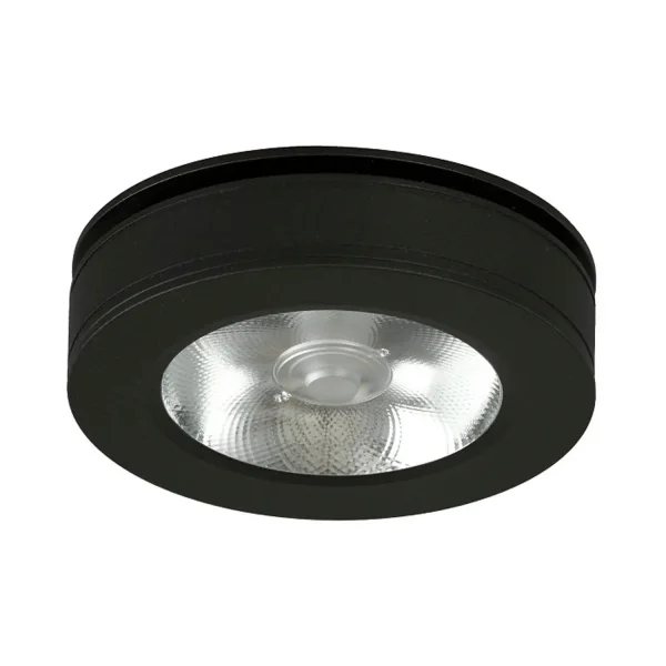 SPOT ENCASTRABLE BASCULANT 10W 3000K NOIR