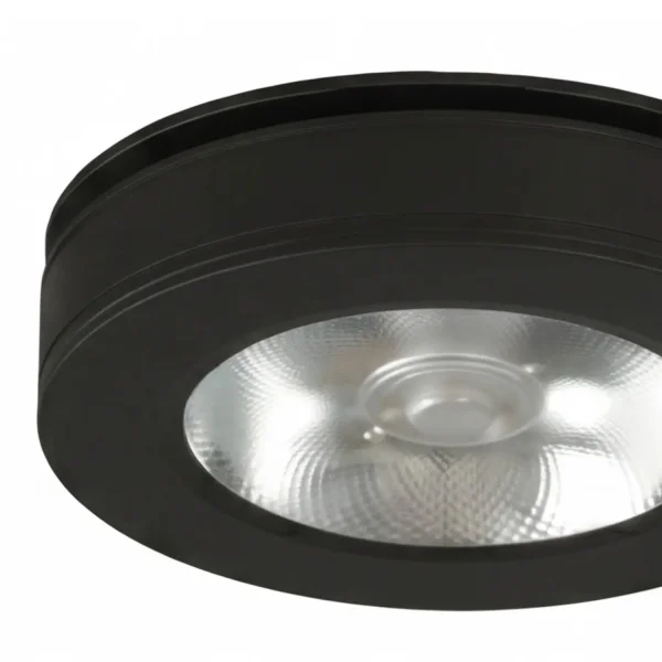 SPOT ENCASTRABLE BASCULANT 10W 3000K NOIR