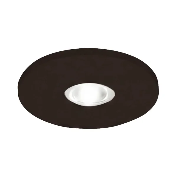MINI SPOT ENCASTRABLE LED INTÉGRÉ 3W 3000K NOIR ROND