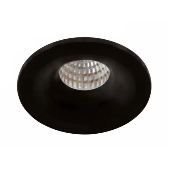 MINI SPOT ENCASTRABLE COB LED Ø 5 CM 3,2W 4000K NOIR