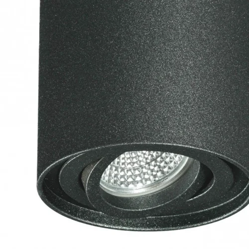 SPOT EN SURFACE BASCULANT GRIS MÉTALLISÉ GU10 ROND IP20