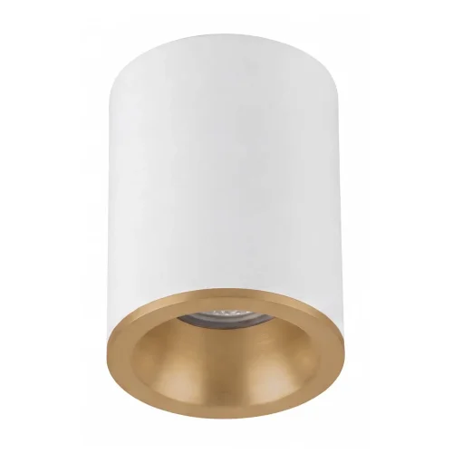 SPOT DE SURFACE FIXE BLANC OR GU10 ROND IP65