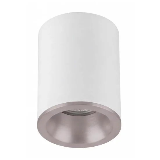SPOT DE SURFACE FIXE BLANC ARGENT GU10 ROND IP65