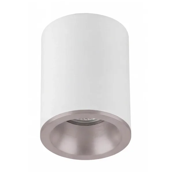 SPOT DE SURFACE FIXE BLANC ARGENT GU10 ROND IP65