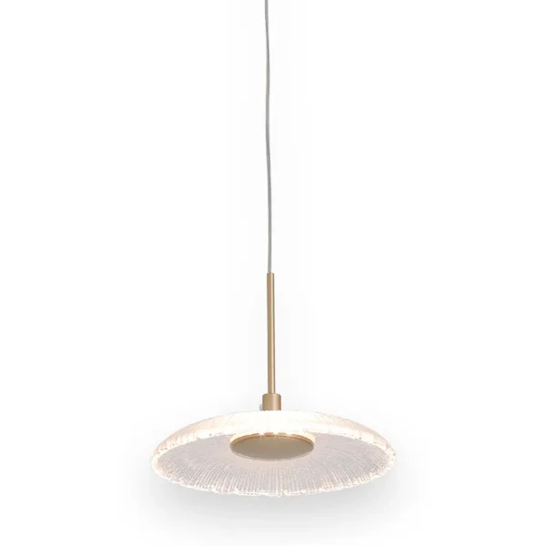 SUSPENSION LED 7W RÉGLABLE DORÉE SORIN