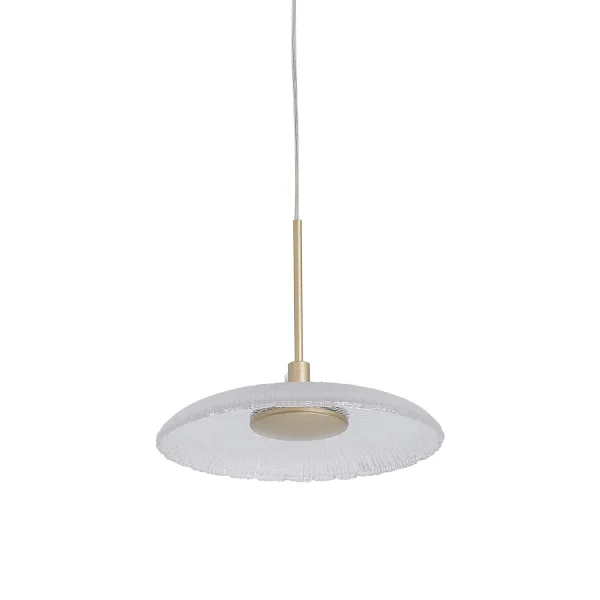 SUSPENSION LED 7W RÉGLABLE DORÉE SORIN