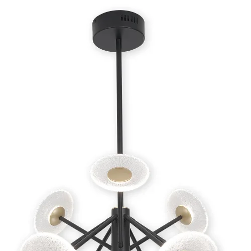 LAMPE SUSPENDUE LED 9 LUMIÈRES 60W RÉGLABLE NOIR SORIN