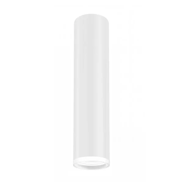 SPOT DE SURFACE BLANC GU10 CYLINDRIQUE IP20