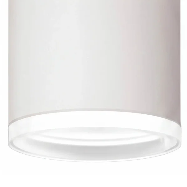 SPOT DE SURFACE BLANC GU10 CYLINDRIQUE IP20