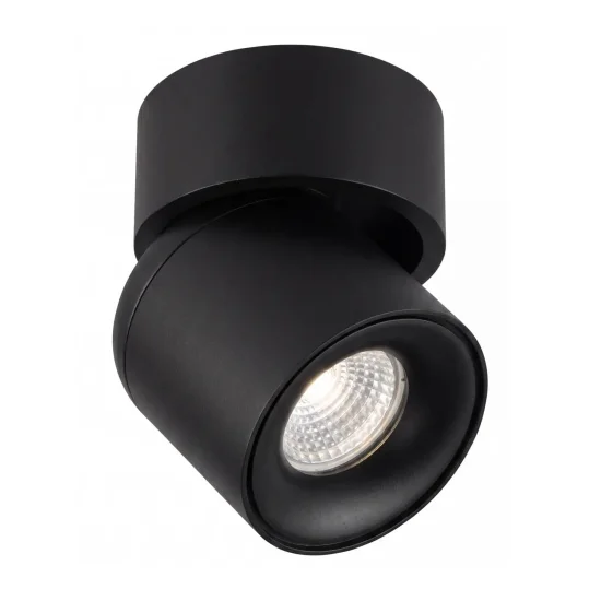 SPOT EN SAILLIE ORIENTABLE Ø9,5CM NOIR GU10