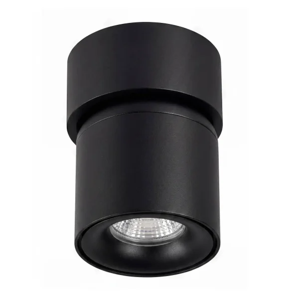 SPOT EN SAILLIE ORIENTABLE Ø9,5CM NOIR GU10