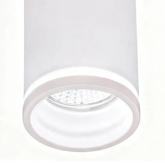 SPOT EN SAILLIE AVEC DIFFUSEUR Ø6CM GU10 BLANC 2