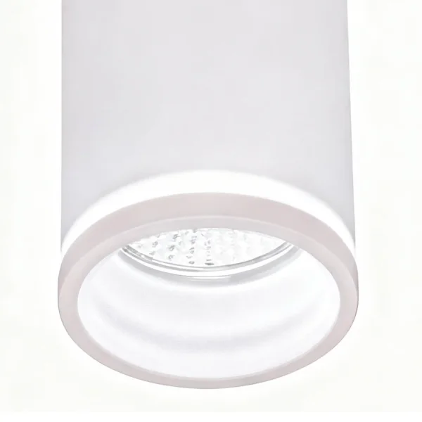 SPOT EN SAILLIE AVEC DIFFUSEUR Ø6CM GU10 BLANC