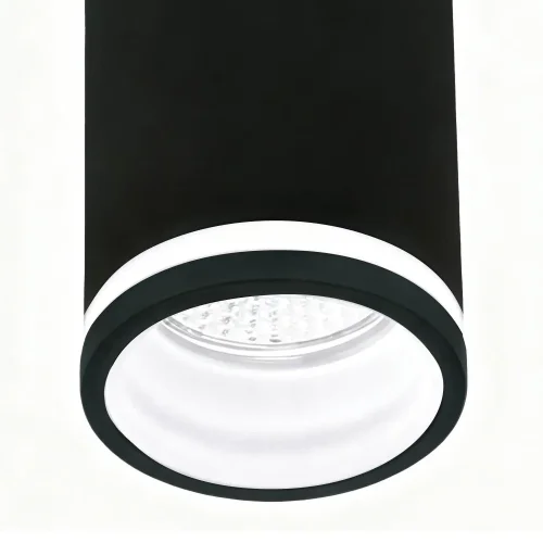 SPOT EN SAILLIE AVEC DIFFUSEUR Ø6CM GU10 NOIR