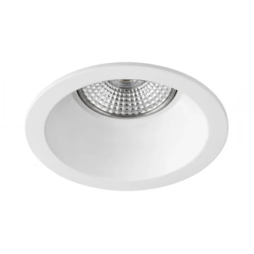 SPOT ENCASTRABLE FIXE Ø9CM EN ALUMINIUM BLANC GU10
