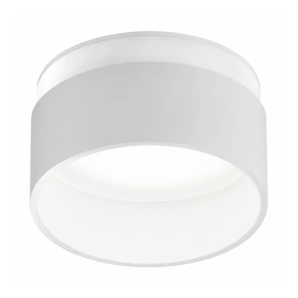 SPOT ENCASTRABLE AVEC RÉTROÉCLAIRAGE Ø8 CM BLANC IP44