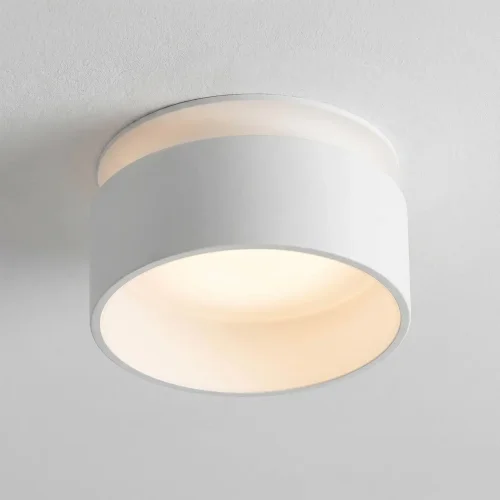 SPOT ENCASTRABLE AVEC RÉTROÉCLAIRAGE Ø8 CM BLANC IP44