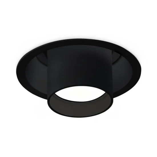 SPOT ENCASTRABLE ORIENTABLE NOIR GU10 Ø10,5 CM