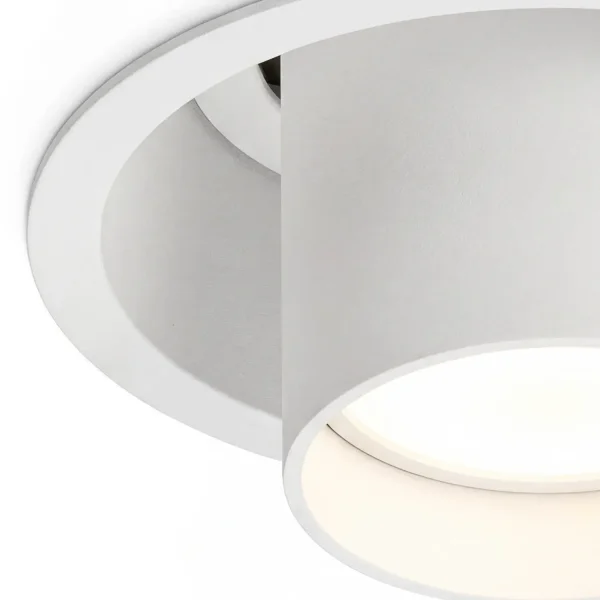 SPOT ENCASTRABLE ORIENTABLE BLANC GU10 Ø10,5 CM