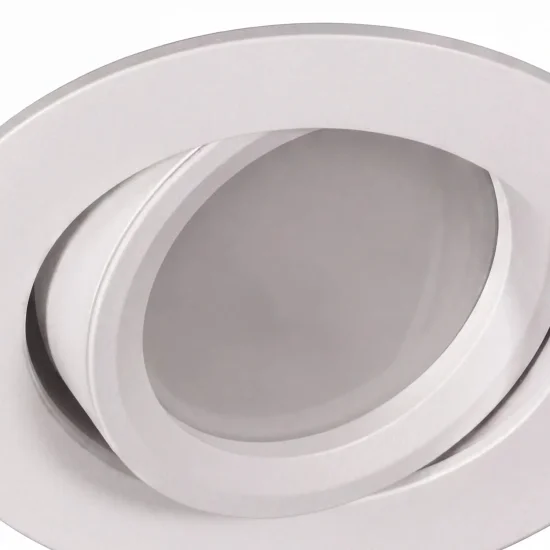 SPOT ENCASTRABLE Ø8,5CM ALUMINIUM BLANC GU10 2