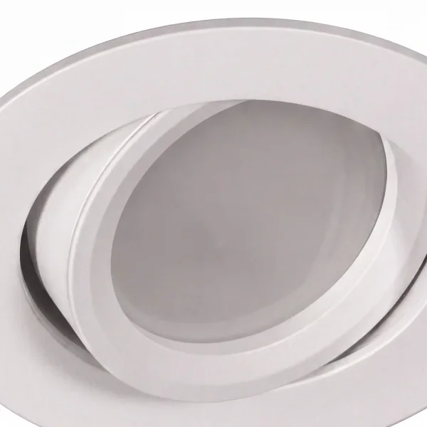 SPOT ENCASTRABLE Ø8,5CM ALUMINIUM BLANC GU10