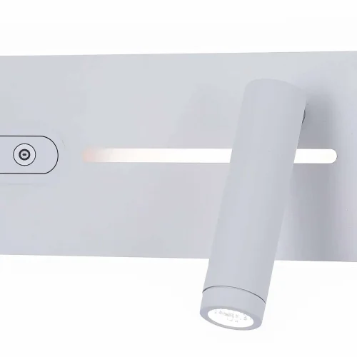 APPLIQUE MURALE LED 10W RÉGLABLE TACTILE BLANC ORIENTATION DROITE
