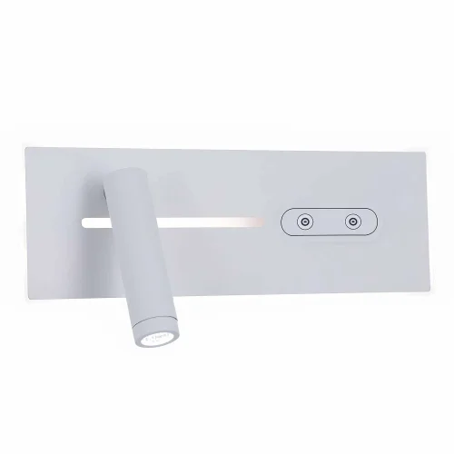APPLIQUE MURAL LED 10W DIMMABLE TACTILE BLANC ORIENTATION GAUCHE