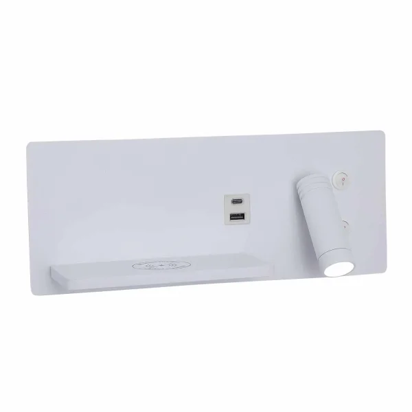 APPLIQUE LED 8W RÉGLABLE TACTILE BLANCHE ORIENTATION DROITE