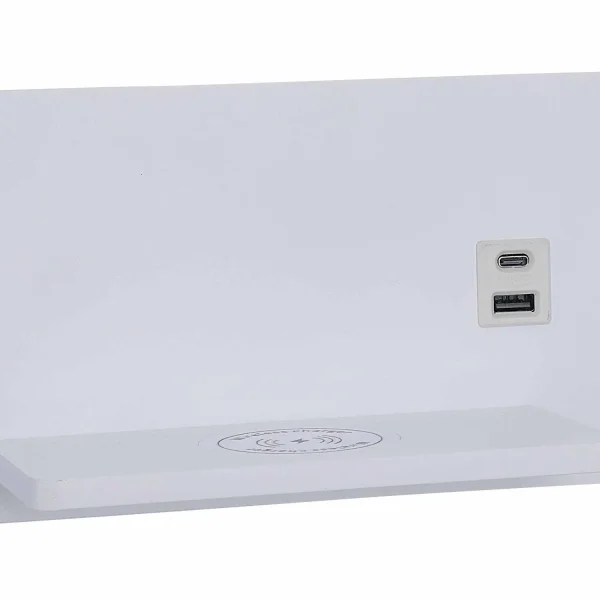 APPLIQUE LED 8W RÉGLABLE TACTILE BLANCHE ORIENTATION DROITE