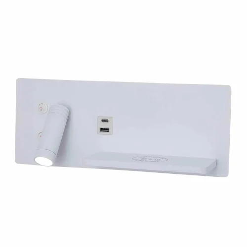 APPLIQUE DE MUR LED 8W RÉGLABLE TACTILE BLANCHE ORIENTATION GAUCHE