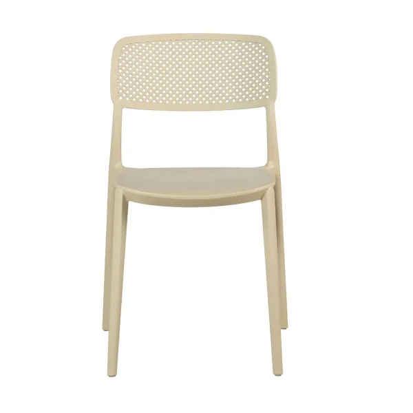 CHAISE EN POLYPROPYLÈNE SABLE ANTI-UV POUR EXTÉRIEUR NÁPOLI