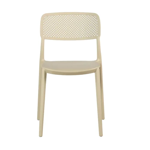 CHAISE EN POLYPROPYLÈNE SABLE ANTI-UV POUR EXTÉRIEUR NÁPOLI