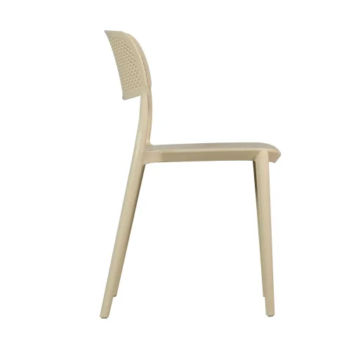 CHAISE EN POLYPROPYLÈNE SABLE ANTI-UV POUR EXTÉRIEUR NÁPOLI