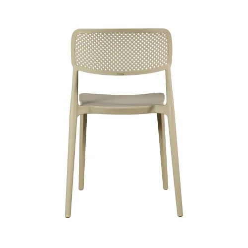 CHAISE EN POLYPROPYLÈNE SABLE ANTI-UV POUR EXTÉRIEUR NÁPOLI