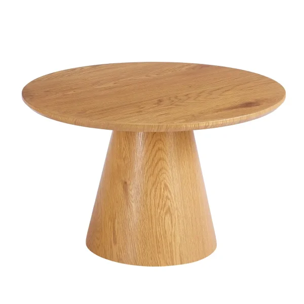 TABLE À MANGER RONDE EN BOIS Ø100 CM KANADE