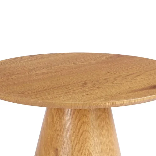 TABLE À MANGER RONDE EN BOIS Ø100 CM KANADE