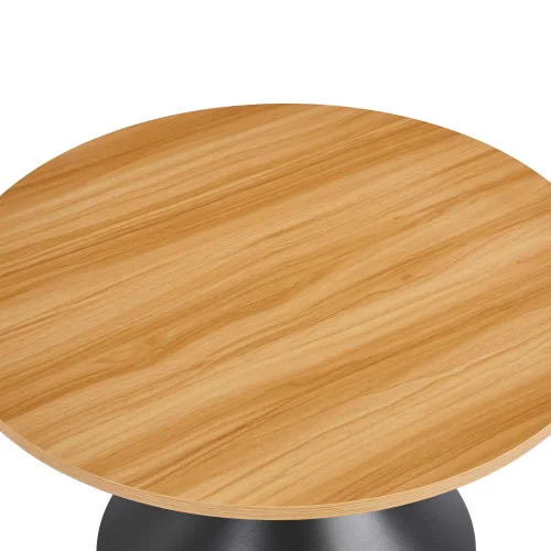 SET DE 2 TABLES D'APPOINT DUNA NATUREL/NOIR