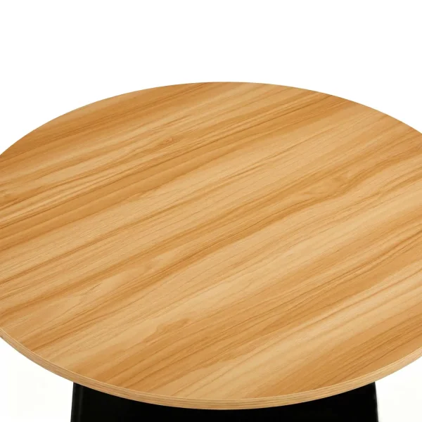 SET DE 2 TABLES D’APPOINT NORAE NATUREL/NOIR