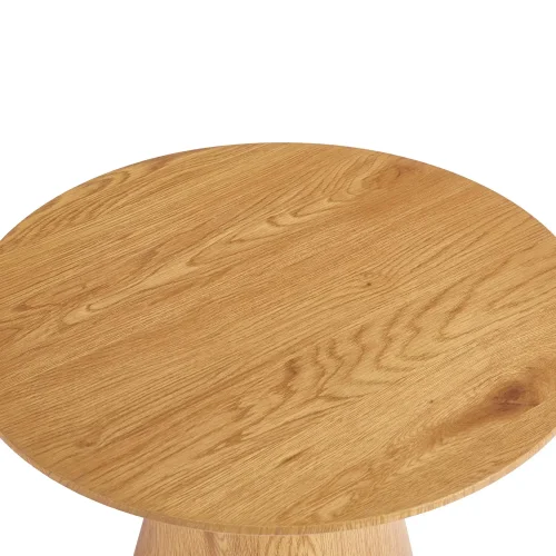 SET DE 2 TABLES D'APPOINT RONDES EN BOIS KANADE