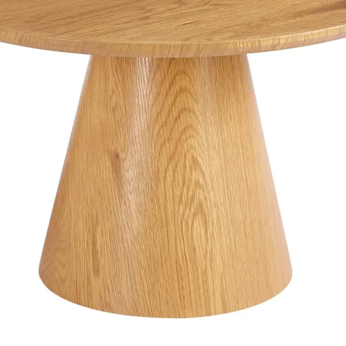 SET DE 2 TABLES D'APPOINT RONDES EN BOIS KANADE