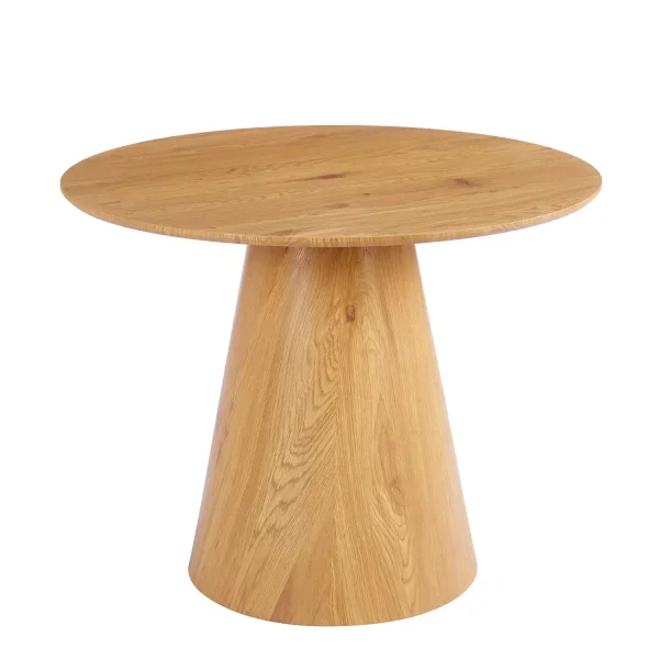 SET DE 2 TABLES D'APPOINT RONDES EN BOIS KANADE