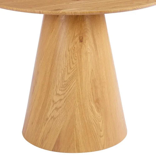 SET DE 2 TABLES D'APPOINT RONDES EN BOIS KANADE