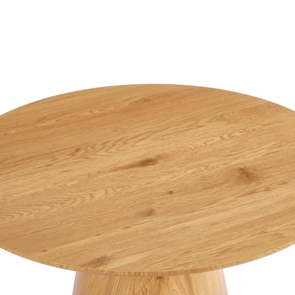 SET DE 2 TABLES D'APPOINT RONDES EN BOIS KANADE
