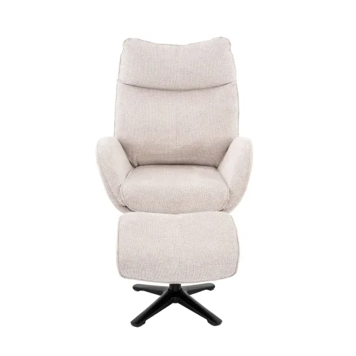 FAUTEUIL AVEC REPOSE-PIEDS SABLE NOZOMI